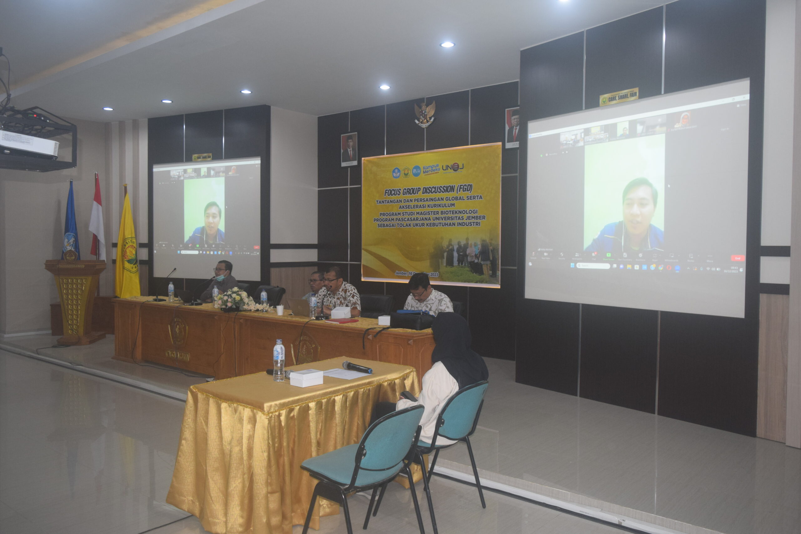 Focus Group Discussion Program Studi Bioteknologi